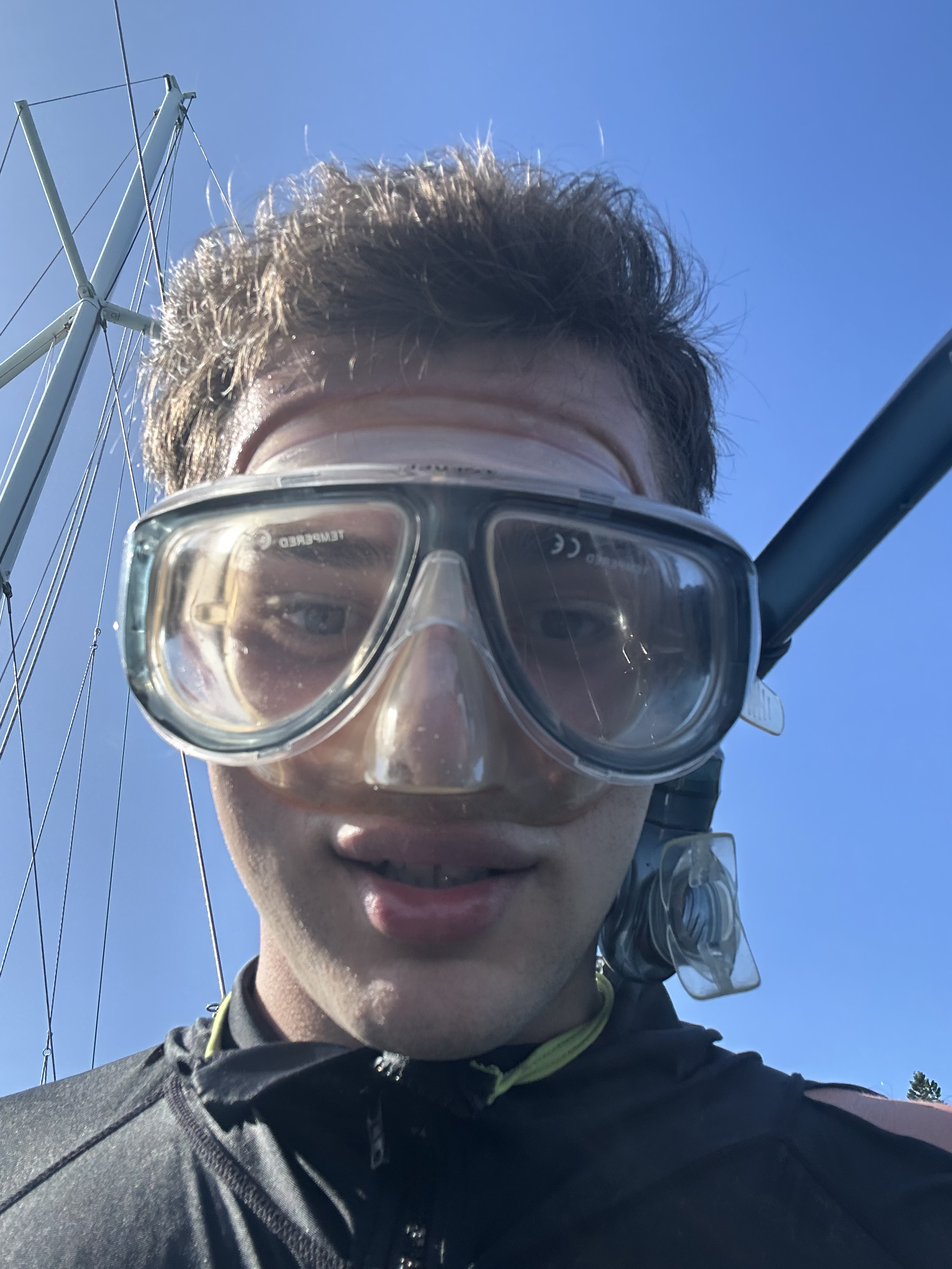 Snorkel selfie